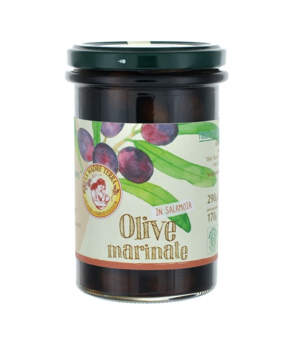 Olive marinate in salamoia - 290 gr